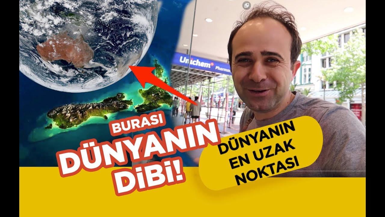 Yeni Zelanda'dan Merhaba ( 17.000 KM UZAKTAYIM) Bakın Nasıl Yerler