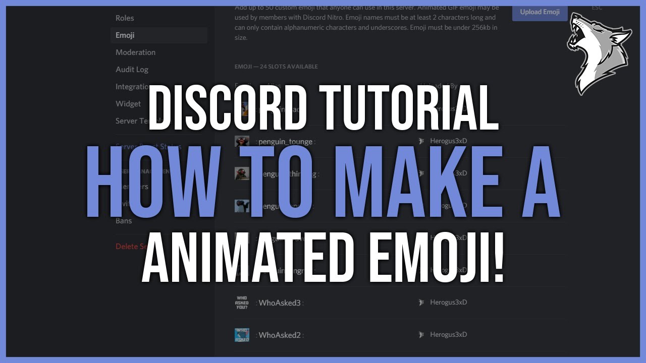 How to Create Animated Emojis for Discord