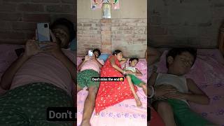 Will not agree to sleep😂 #youtubeshorts #comedy #couplegoals #foryou #shorts