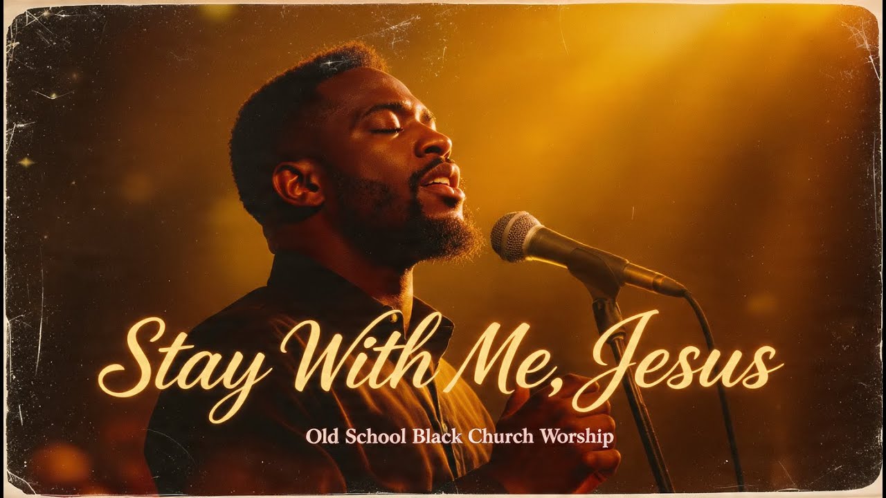 Stay With Me, Jesus | Old School Black Church Worship (80s Soulful Praise)