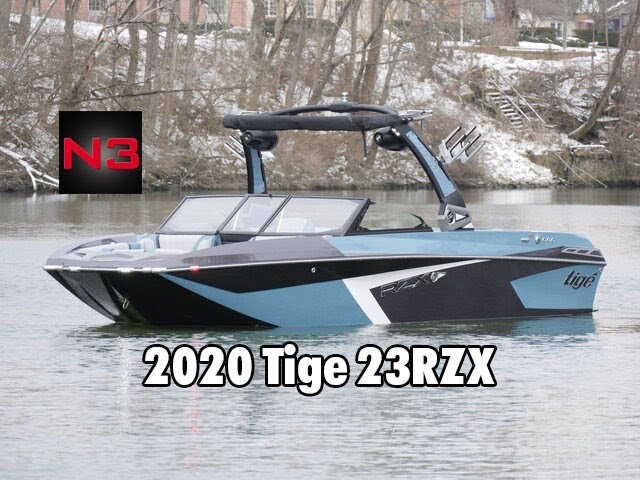 2020 Tige 23RZX - Sky Blue/Graphite - On Water || N3 Boatworks