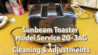Sunbeam Toaster Model Service 20 3AG