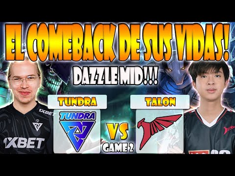 TUNDRA VS TALON BO2[GAME 2]TOPSON, SKITER, 33 VS 23SAVAGE - THE INTERNATIONAL 12- 2023 - DOTA