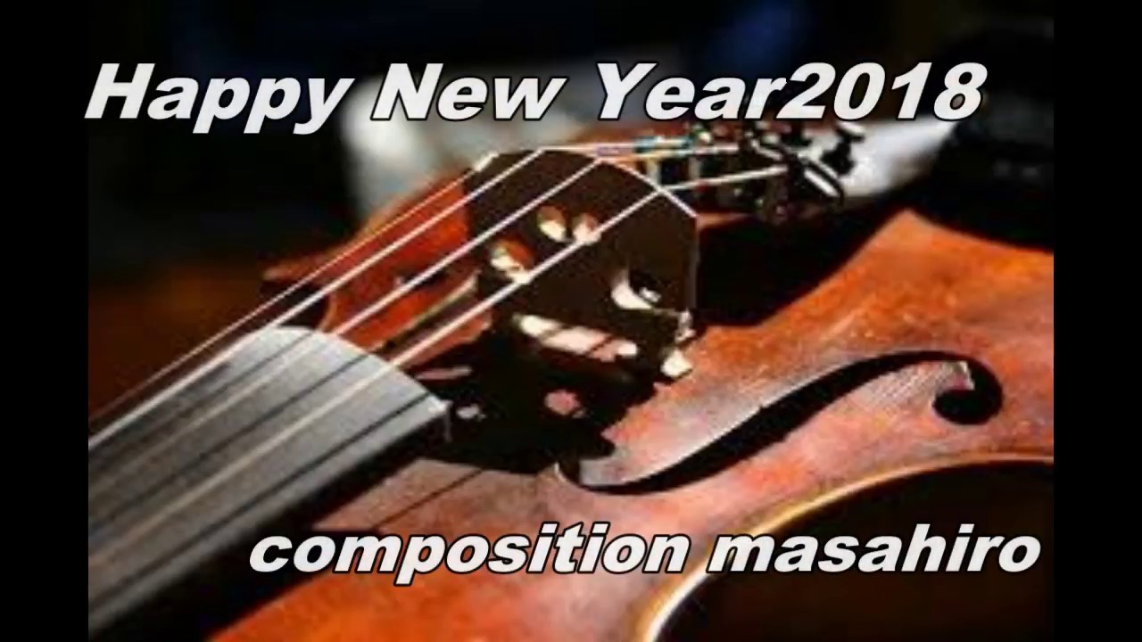 Happ New Year 2018 Sampletank3　バイオリン音源　SE