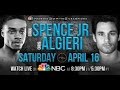 Chris Algieri v Errol Spence Preview Show LIVE