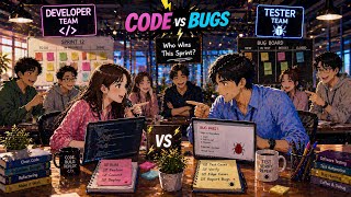 Developer vs Tester | Real Corporate Story | One Team, One Release 🚀