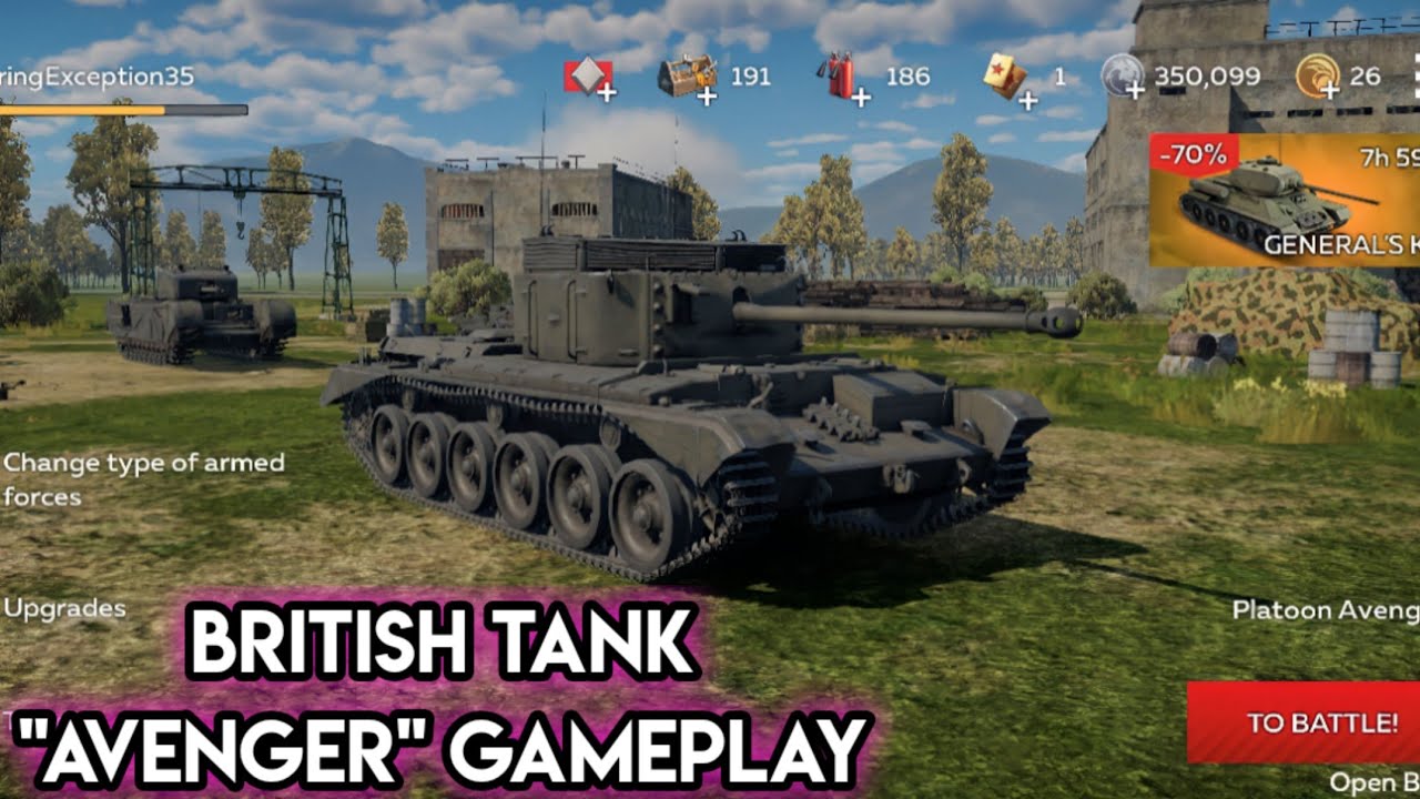 British Tank AVENGER Tier 2 Gameplay! War Thunder Beta YouTube