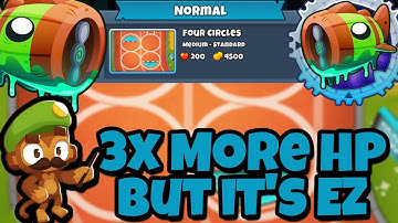 Bloonarius Tutorial || No Monkey Knowledge || Four Circles - BTD6