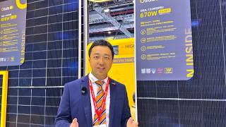 SNEC 2026 Highlights | OSDA 670W N-Type TOPCon Modules | 24.8% Efficiency Record