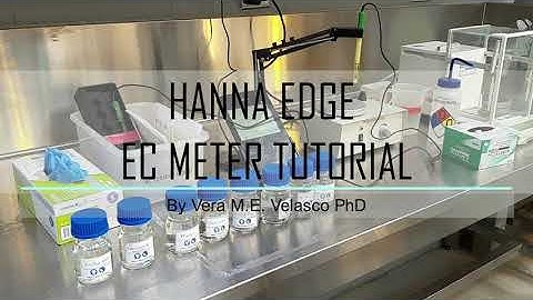 Hanna Edge EC tutorial