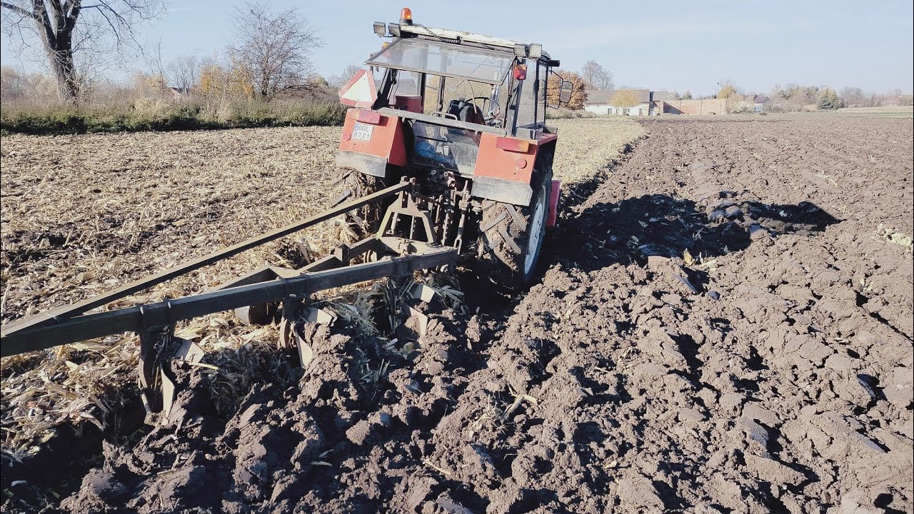 Ciężka Orka po Kukurydzy Ursus 902