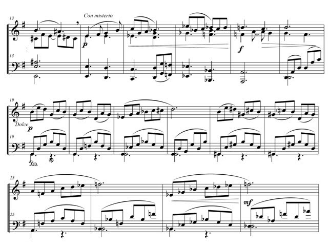 Partitura para Piano VII - Nivel de dificultad: fácil - Artandscores