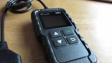 Launch CReader 3001 OBD2 Scanner OBD II EOBD Car Fault Code Reader #unboxing