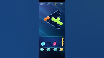 Block! Hexa Puzzle~intermediate  block 5 to 6 levels level~29