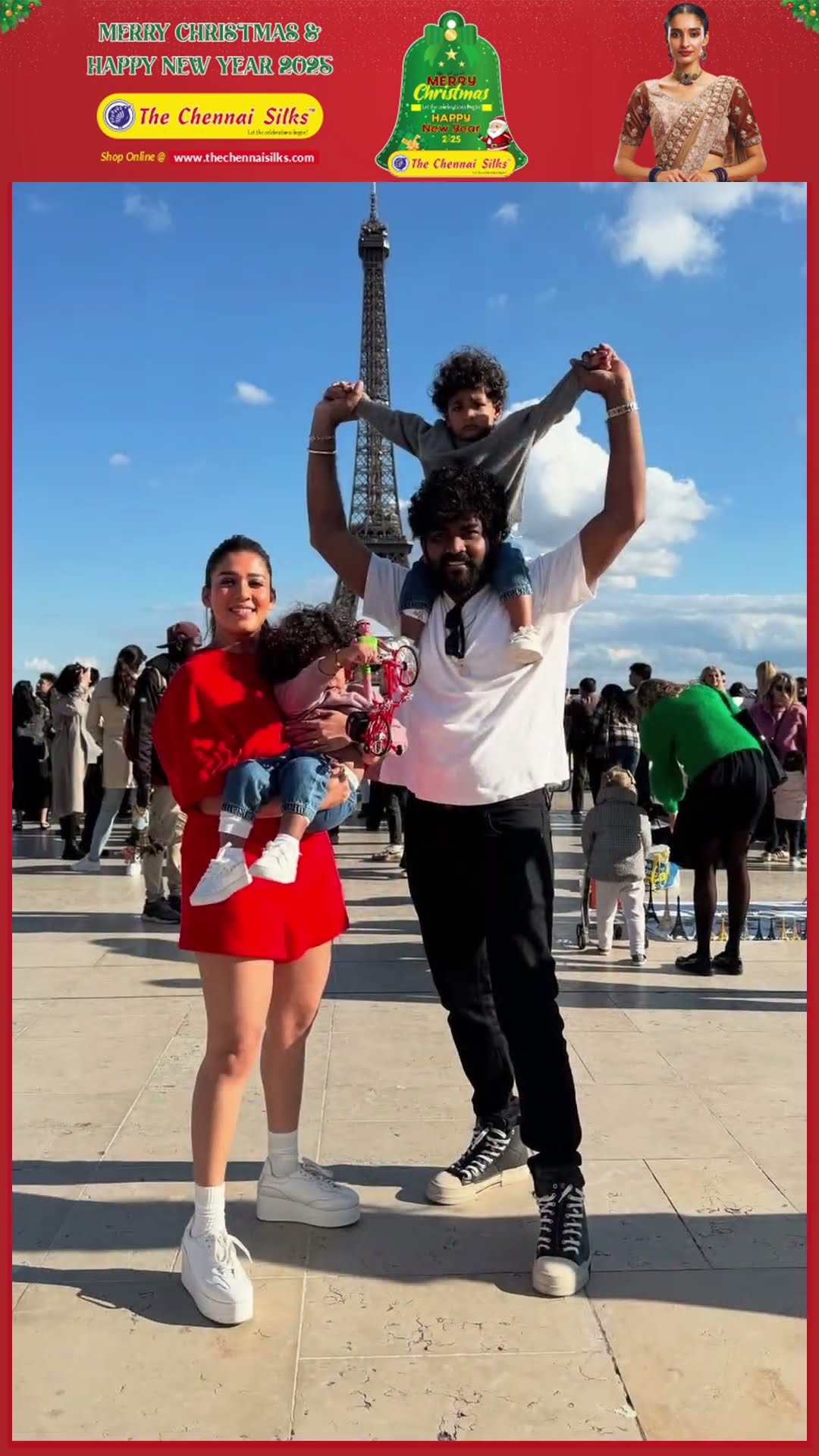 Uyir, Ulag உடன் Nayan, Wikki Christmas Vacation ? 'Nayan அம்மா என்னை Walking கூட்டிட்டு போ..'