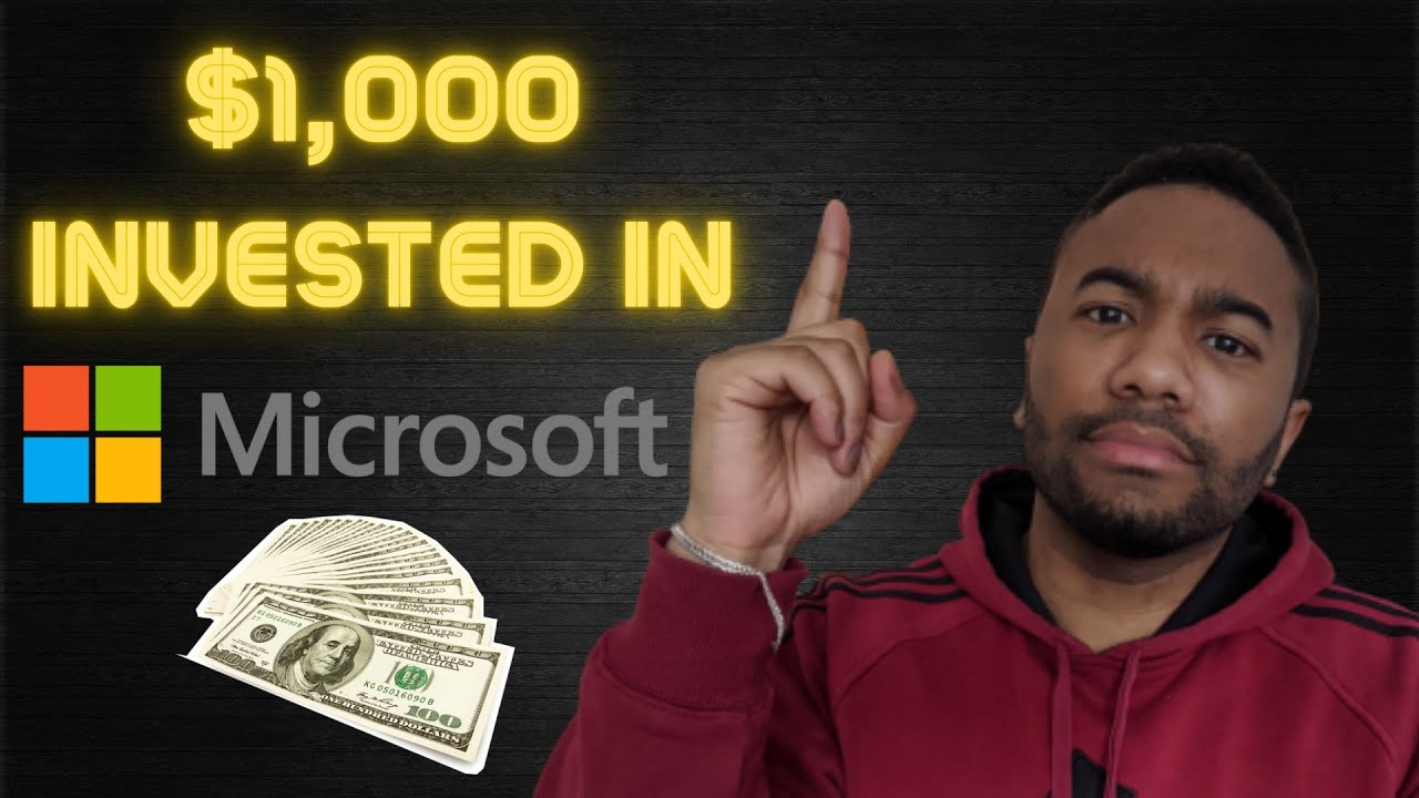If You'd Put $1000 Into Microsoft Stock 20 Years Ago, Here's What ...
