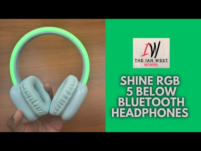 SHINE GAMING TWS EARPHONE　③ Shine Color Changing RGB Bluetooth Headphones Review (5 below
