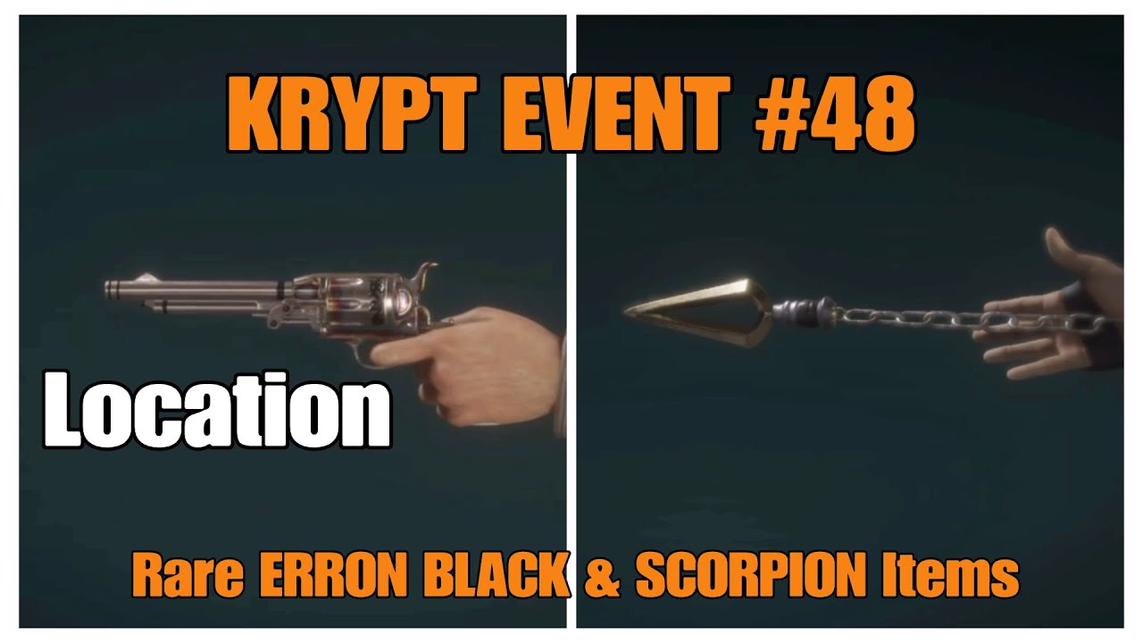 *LOCATION* 🤯MK11: KRYPT EVENT #48 ( Rare Erron Black & Scorpion Items ) |1080p|