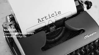 Ordering articles from a journal
