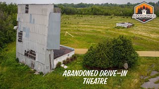 Incredible abandoned Drive-In Theatre with film projector still inside! Explore #80