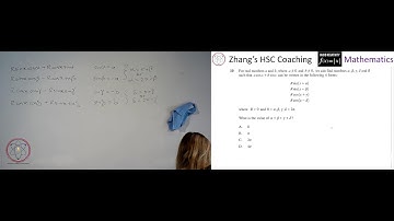 LIVE | 2024 HSC Mathematics Extension 1 Paper Solving | Zhang