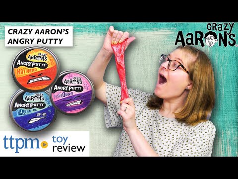 NEW Crazy Aaron's Angry Putty Review | FIDGETS | TTPM Toy Reviews