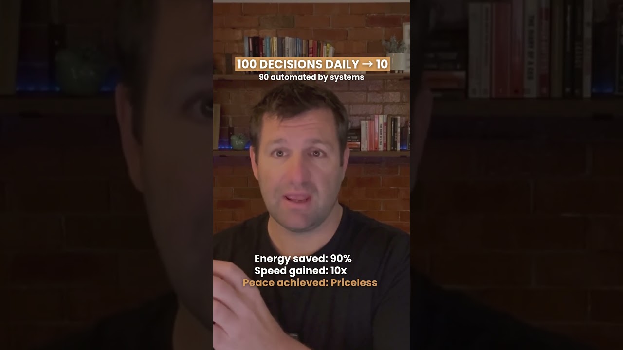 Your decision fatigue is killing your business