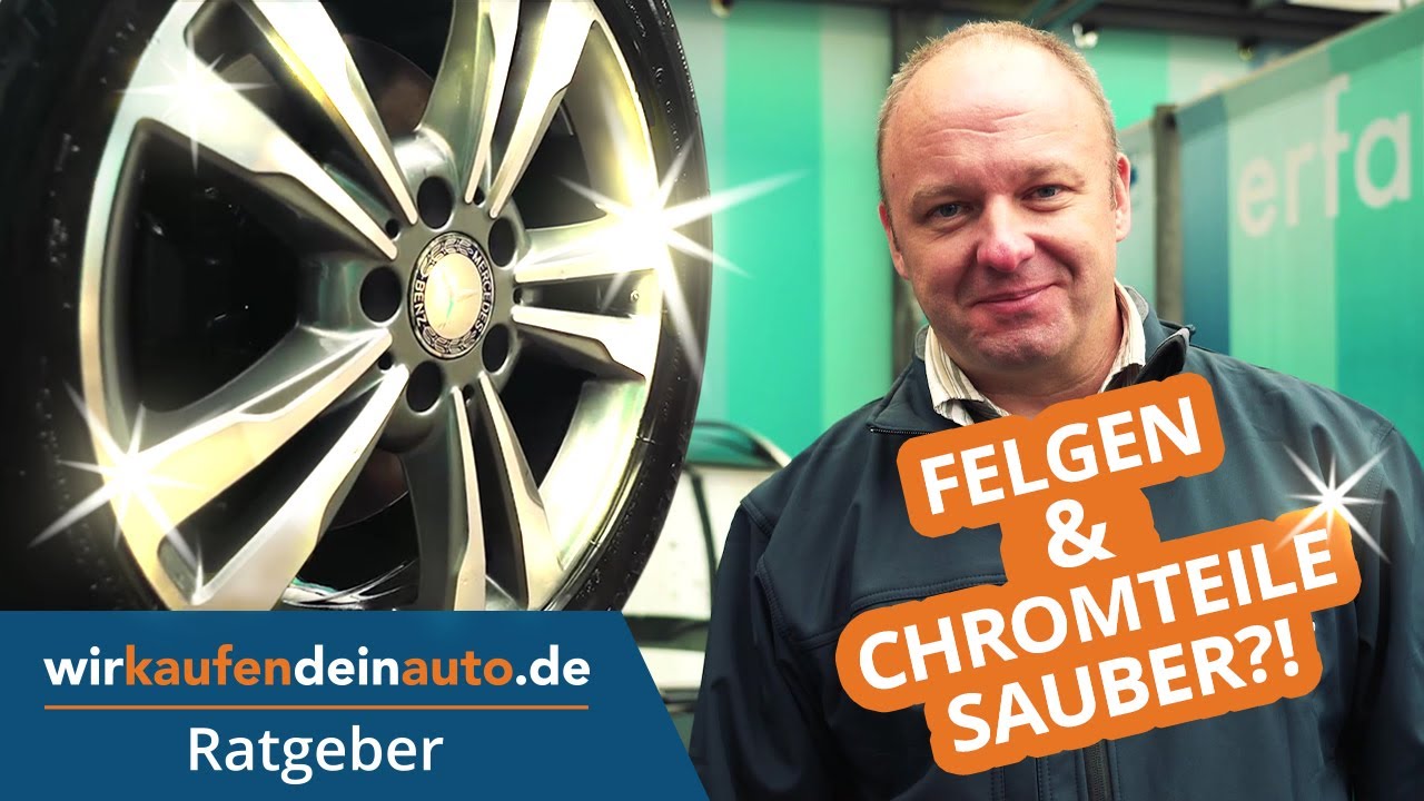 Felgen und Chrom reinigen mit Hausmitteln | Ratgeber Autopflege