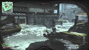 MW3 - Kill Confirmed Gameplay with Juggernaut | AC130 Assault Strike Package