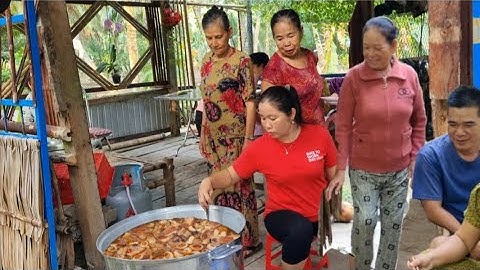 Ai Cũng Bất Ngờ Khi Nhìn Thấy Kết Quả Của Nồi Thịt Kho Khổng Lồ Lần Này | ATTD&Family T924