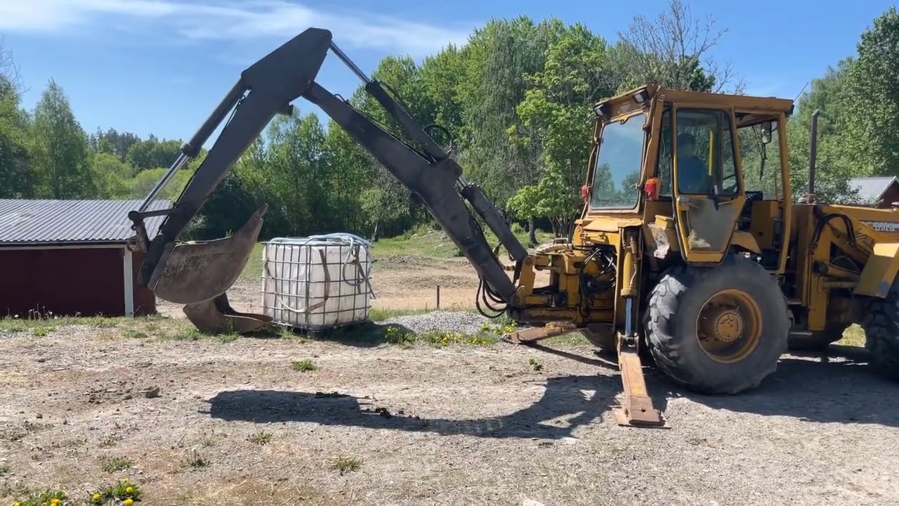 Traktorgrävare Hydrema 