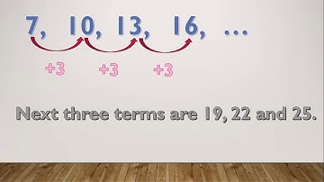 K - 12: GRADE 10: DIFFERENCE BETWEEN ARITHMETIC AND GEOMETRIC SEQUENCE