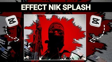 Ink Splash Effect In Capcut Video Editing | Capcut Video Editing Tutorial