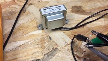 Filter choke inductance measurement method