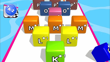 A-Z RUN🏃‍♀️ - All Levels Gameplay Walkthrough Android, iOS NEW UPDATE