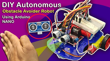 How I Made DIY Autonomous Obstacle Avoider Robot Car At Home by WTC Zone #DIY #tutorial   #project