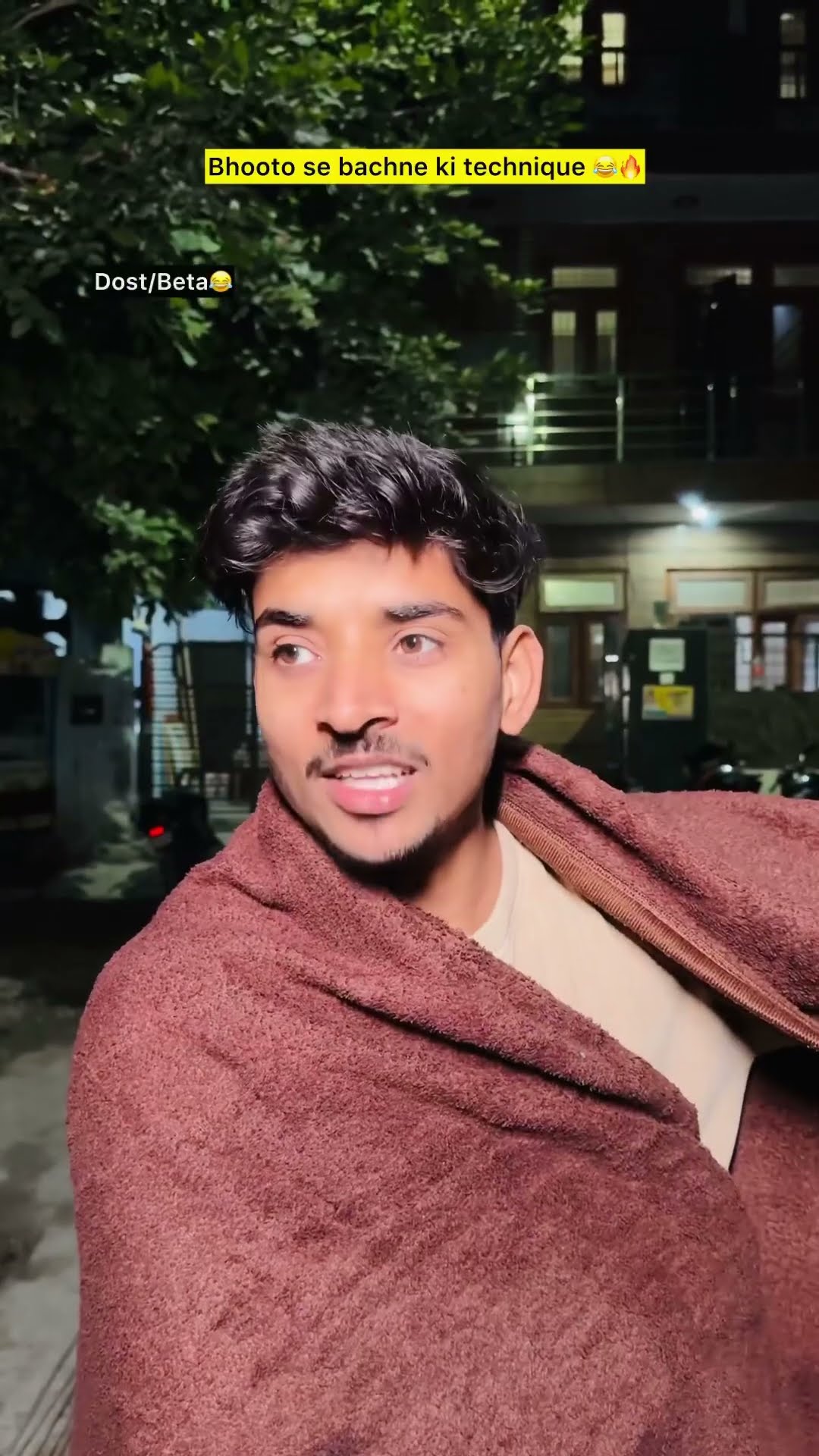 Bhoot se bachne ki technique ??| indian family #shorts #chaman #indian #relatable #horror #comedy