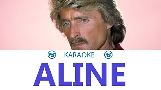 Christophe - Aline | Karaoke, instrumental cover