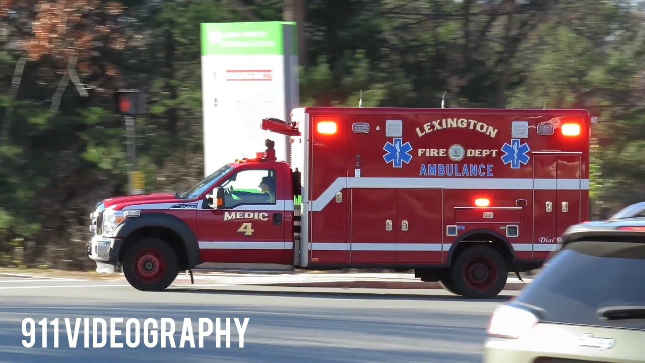 Lexington Fire Department Medic 4 Transporting YouTube