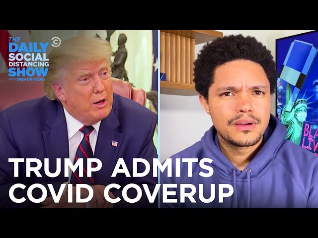 Trump Admits Corona Cover-Up in Audio Recordings 