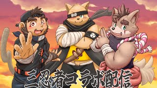 【雑談】忍者コラボ！拙者ら三人に忍者の事を聞いてみよう！