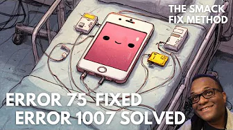 How Spanking My iPhone Fixed Error 75 (Seriously!)