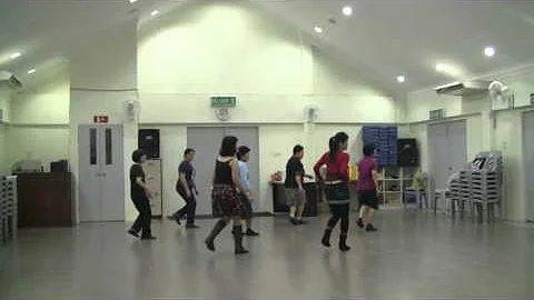 LET'S GROOVE TONITE line dance by Joyce Nicholas.mpg