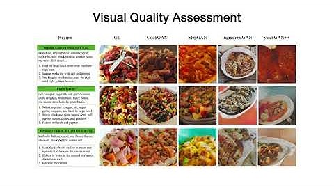 CookGAN: Causality Based Text-to-Image Synthesis