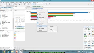 Performing Correlation and Scatter Plots in Tableau