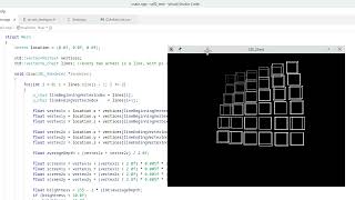 Drawing 3D boxes with SDL2 using lines