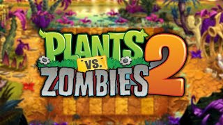 Jurassic Marsh Demonstration Minigame (Extended) - Plants vs Zombies 2