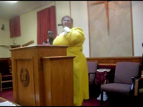 Pastor Tabitha Preaching For Apostle Cherry!