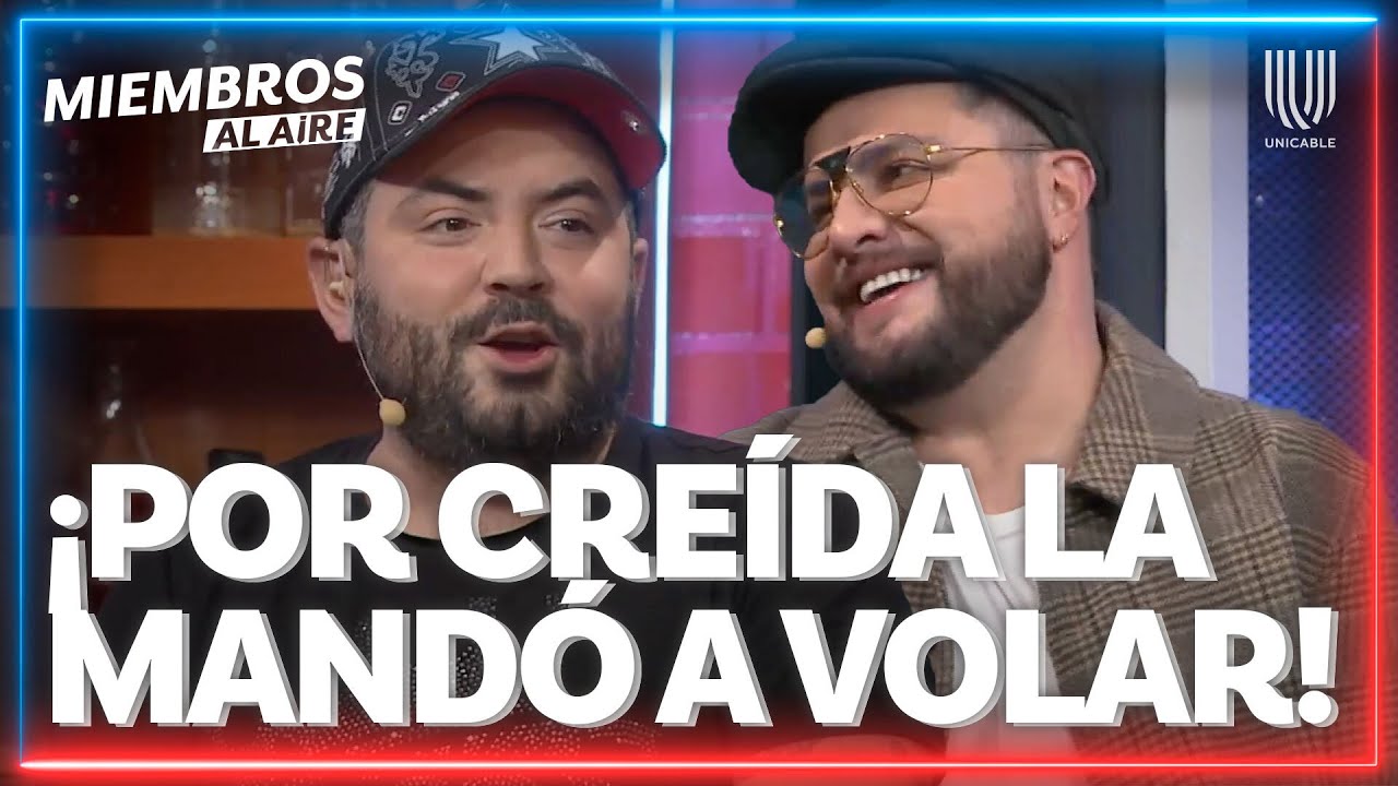 ¡JAJAJA! José Eduardo Derbez trolea a Paul Stanley sobre su papá | Miembros al Aire