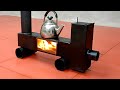 How to make a wood stove - The fireplace is so simple
